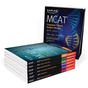 2019-2020 Kaplan Complete MCAT 7-Book Bundle